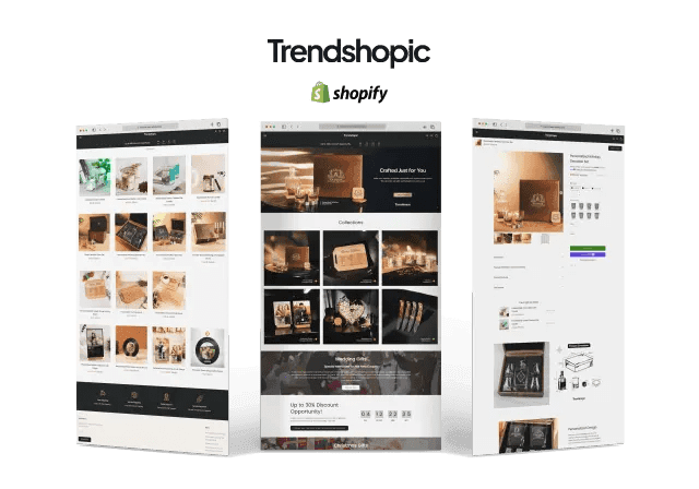 Trendshopic — Alis Dijital web tasarım ve e-ticaret projesi